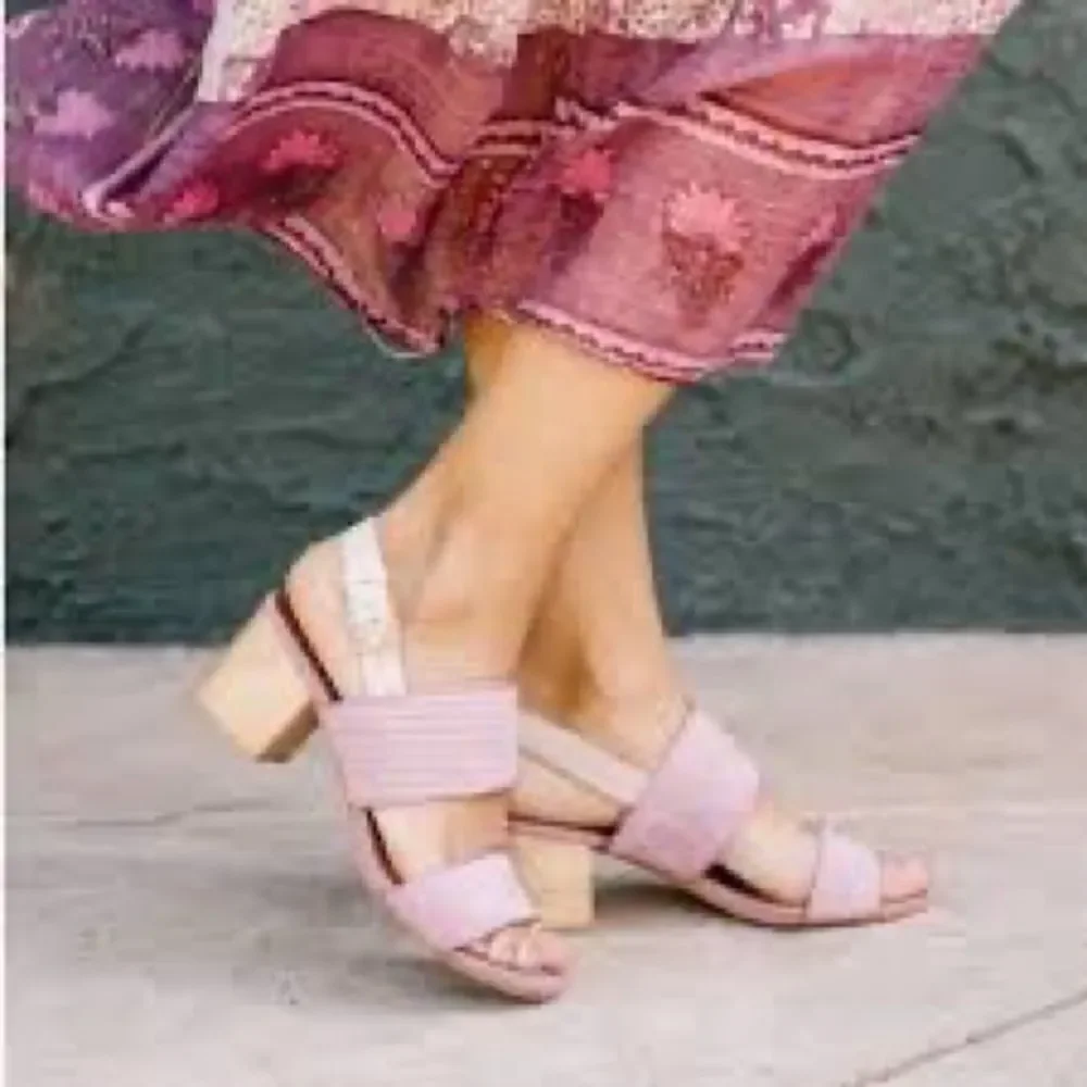Toms Poppy Mauve Corduroy Sandals